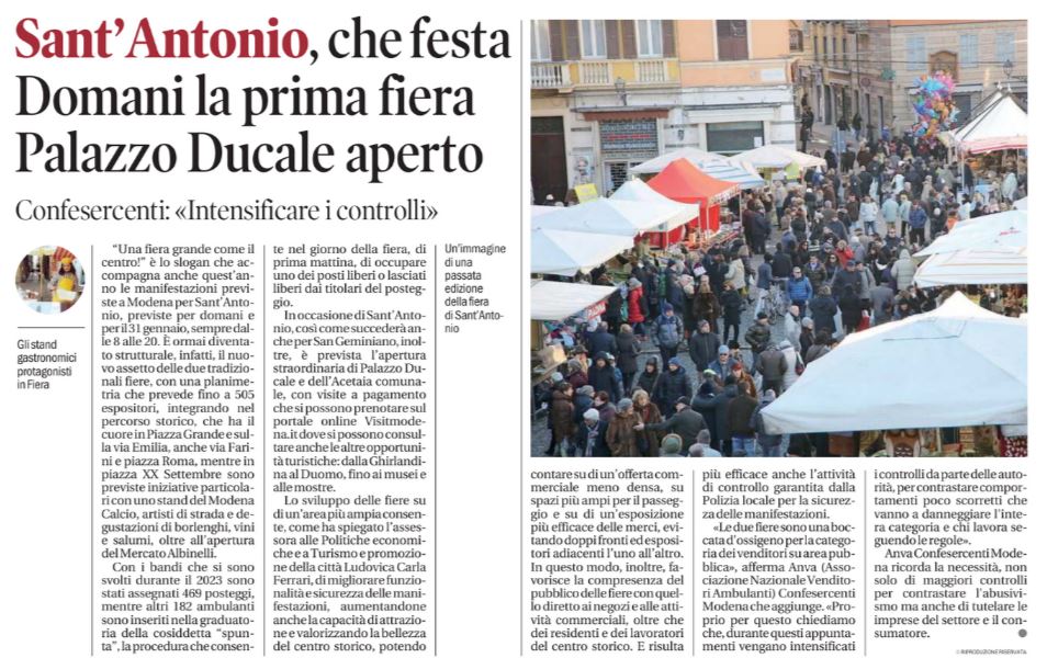 Sant'Antonio, che festa