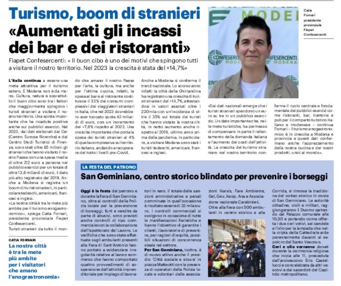 Turismo, boom di stranieri
