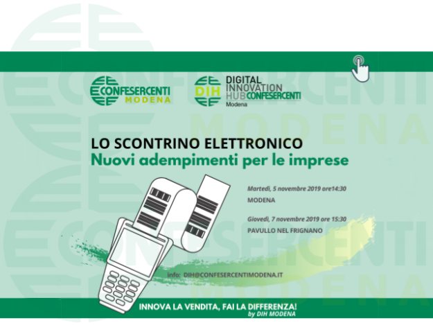 EV_scontrino elettronico_5 e 7 novembre 2019