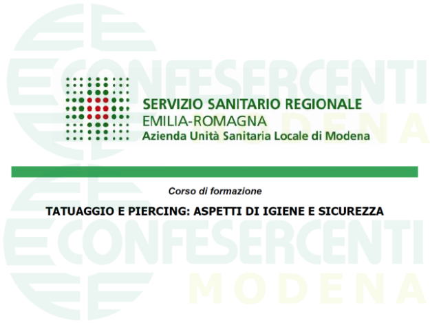 Corso per tatuatori e piercer – AUSL Modena Corso per tatuatori e piercer - AUSL Modena