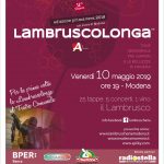 LAMBRUSCOLONGA primavera 2019 – 10 MAGGIO