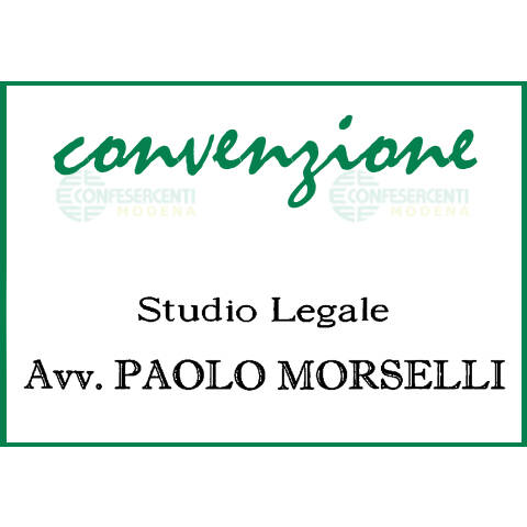 convenzione_avv_paolo morselli Convenzione con Studio Legale Avv. Paolo Morselli