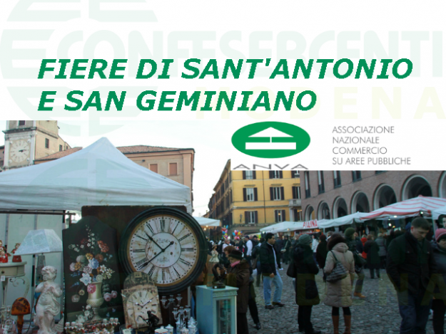 cs04_ANVA_SANT ANTONIO SAN GEMINIANO Fiera di Sant'Antonio e di San Geminiano, Anva Confesercenti Modena: "Maggiori controlli contro l'abusivismo"