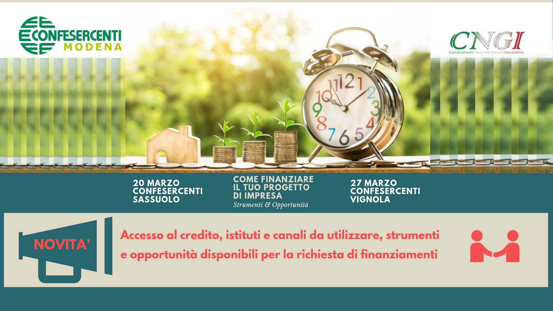 evento SITO_CNGI – SASSUOLO – VIGNOLA – INIZIATIVA CREDITO 2019