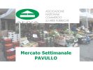 mercato settimanale pavullo