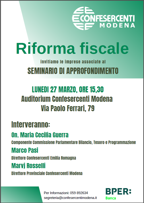 riforma fiscale